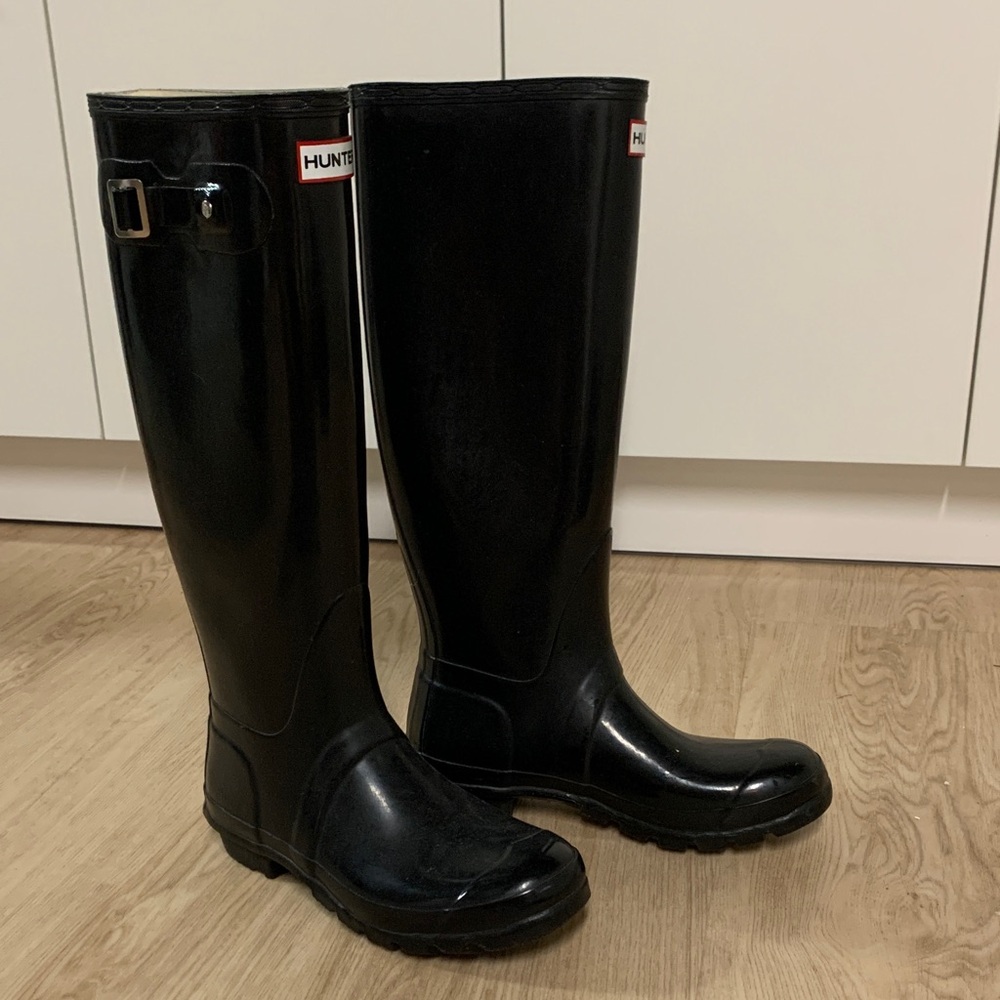 Hunter Classic Black Waterproof Boots